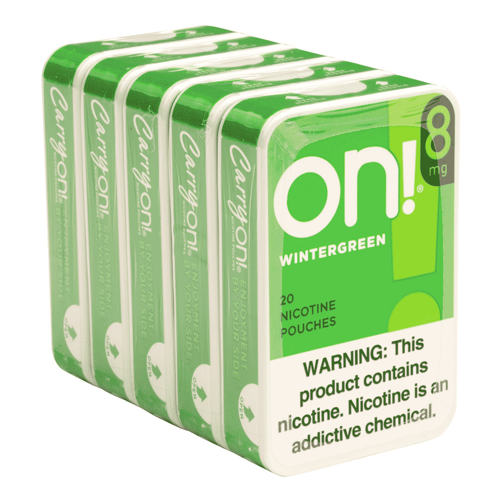 Wintergreen 8MG Nicotine Pouches, , jrcigars