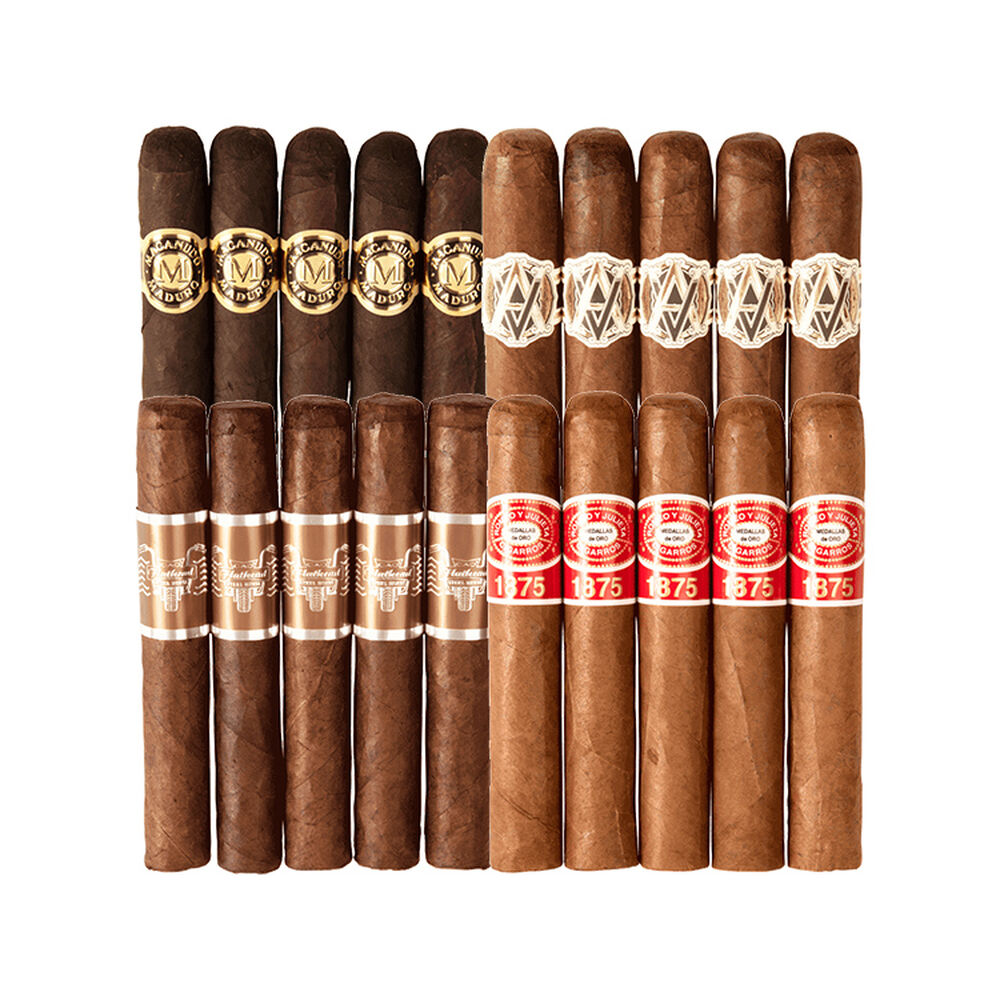 Cigar Samplers 20-Count Top Brand Sampler | JR Cigar