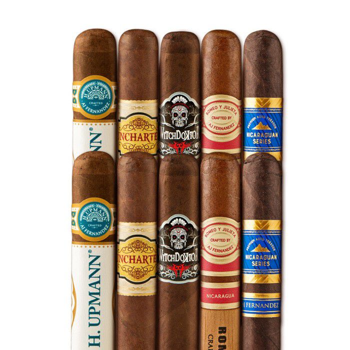 Cigar Samplers Aj Fernandez Exclusive 10 Pack Jrcigars