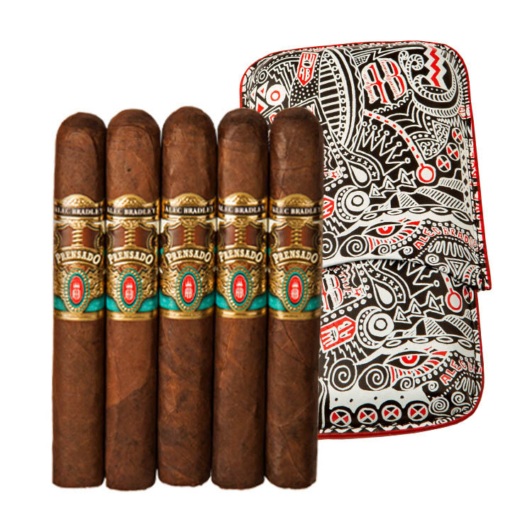 Promos - 5 Prensado Robustos & Leather Case