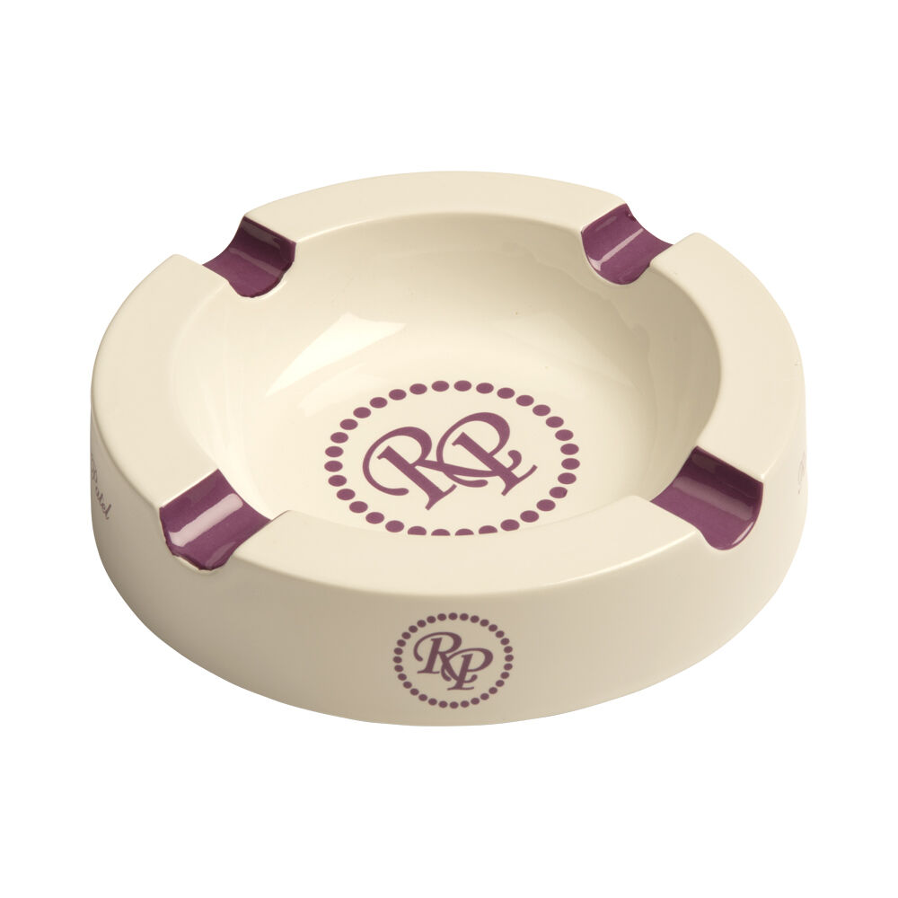 Cigar Ashtrays Rocky Patel White and Purple JR Cigar