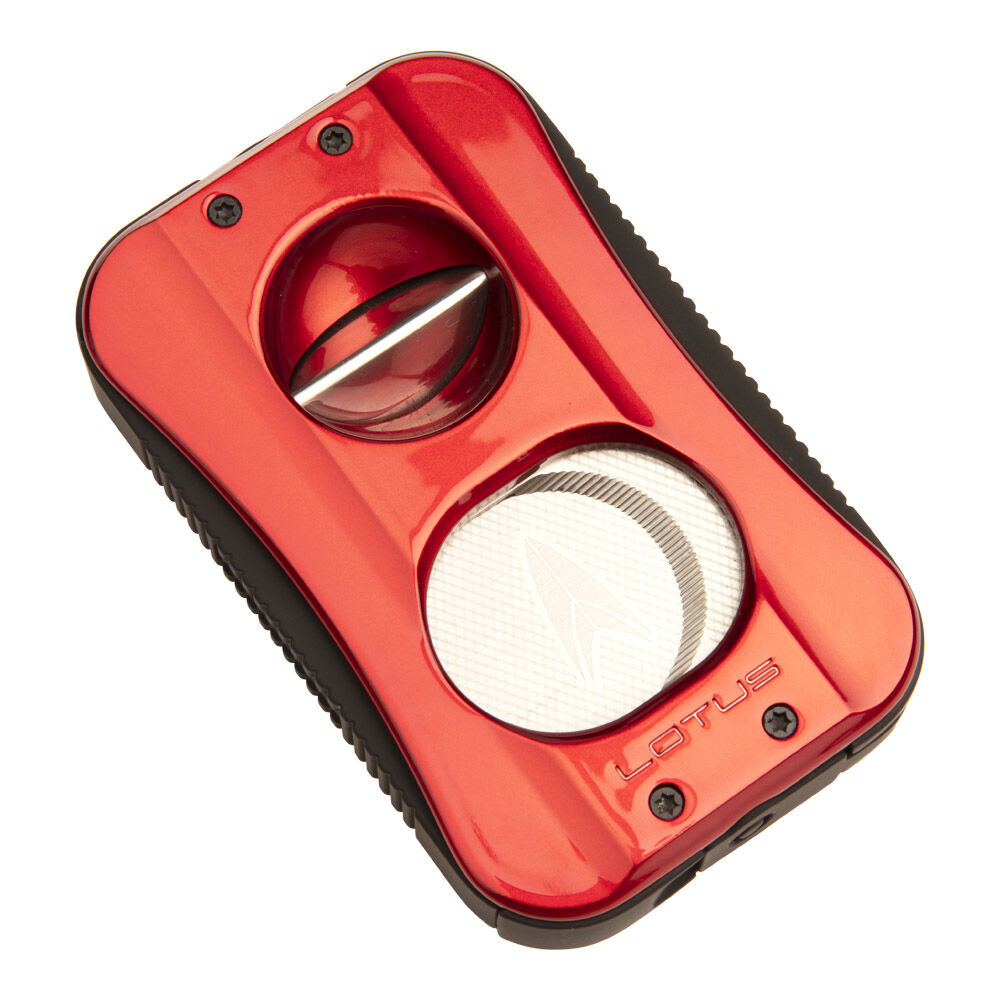 View product media 3LOMCRE Omni Twin Cutter Red, , jrcigars 2