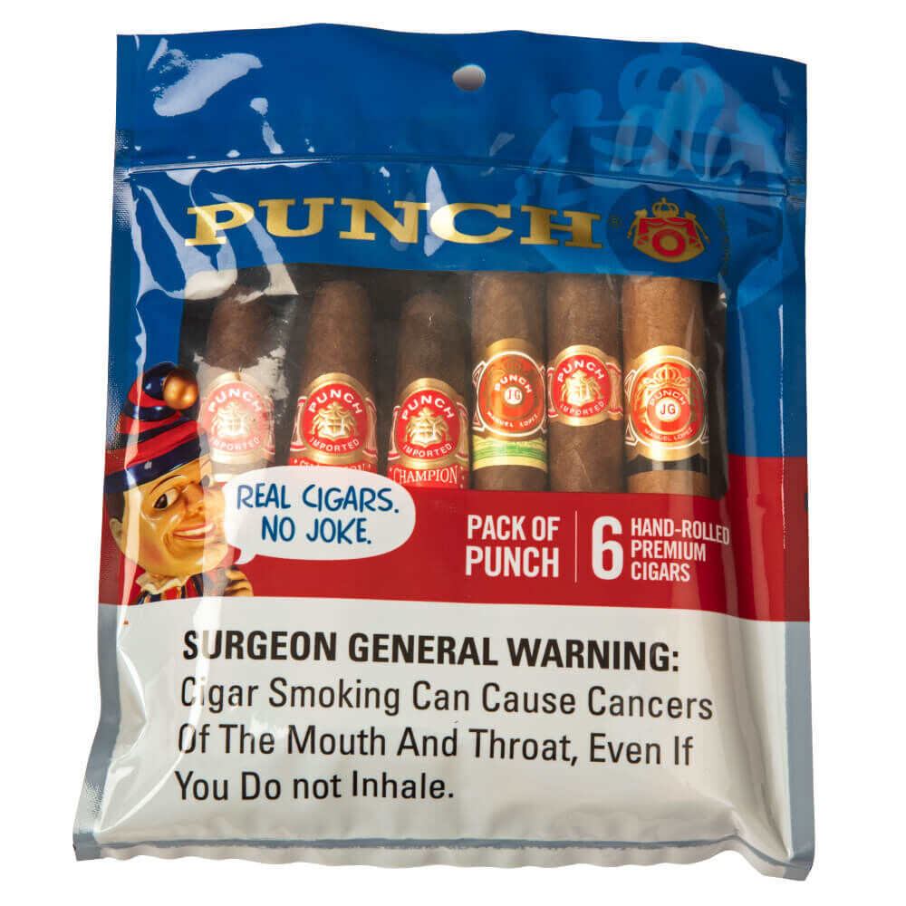 Cigar Samplers Punch 6Cigar Sampler JR Cigar