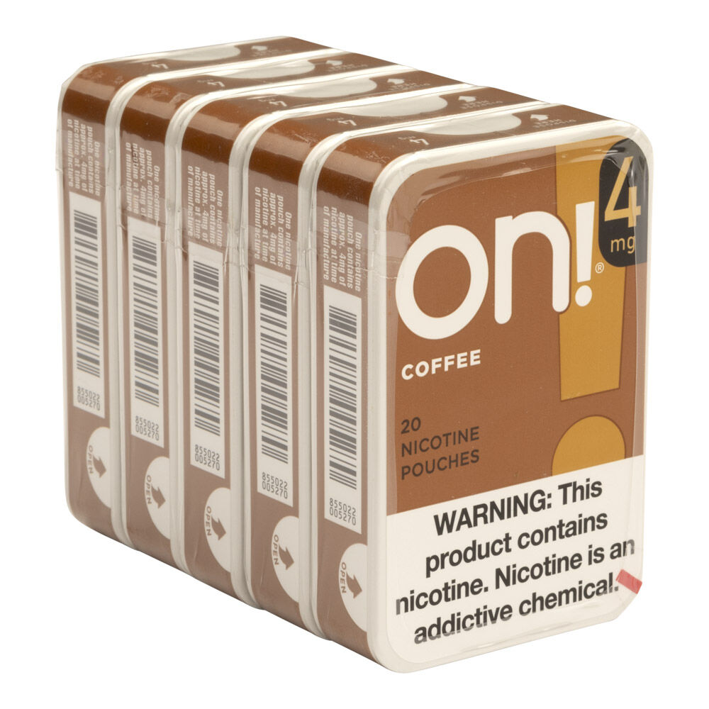 Coffee 4MG Nicotine Pouches, , jrcigars