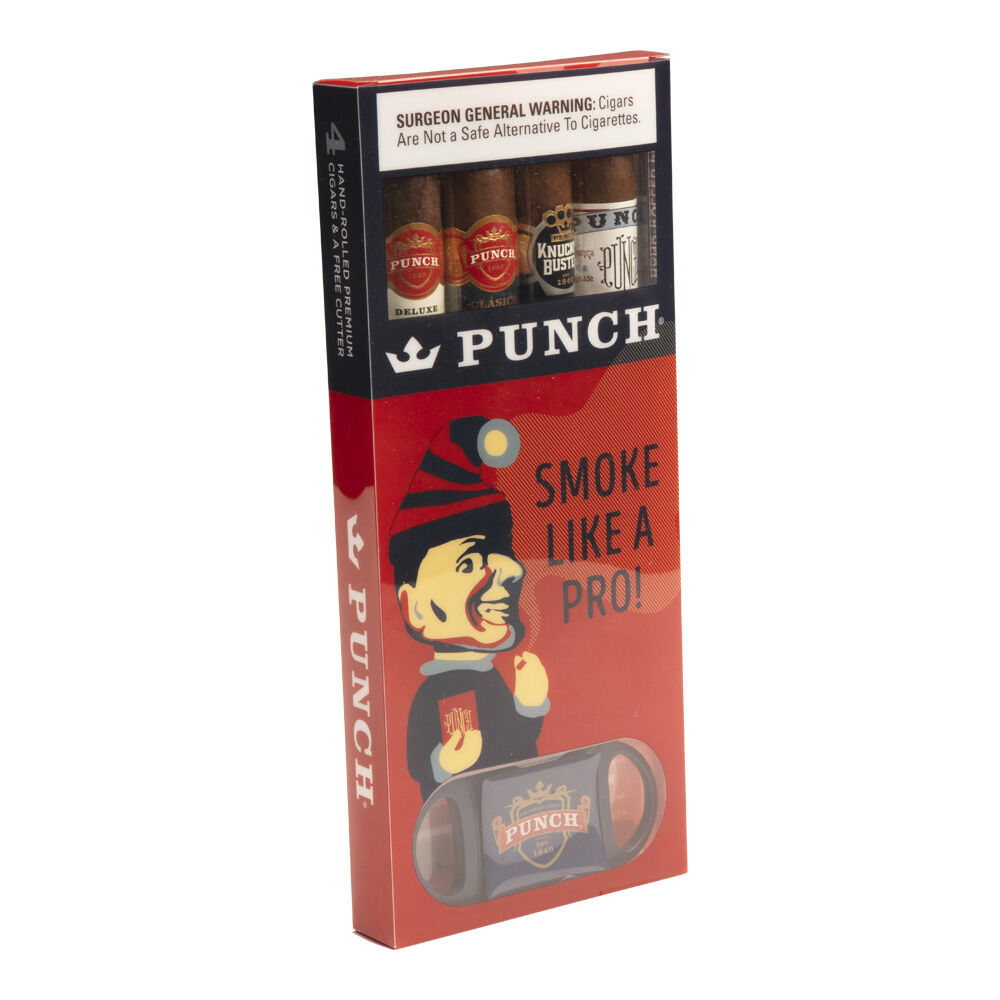 Punch 4Pk + Cutter, , jrcigars