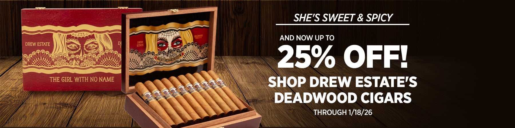 Deadwood (show girl with no name) - up to 25% off