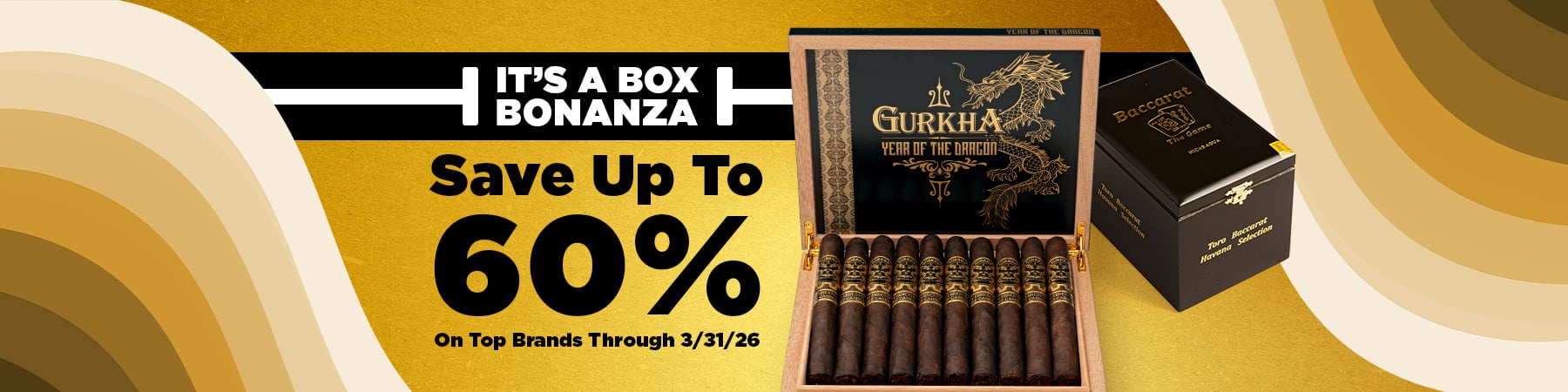 Box Bonanza - Up to 60% off