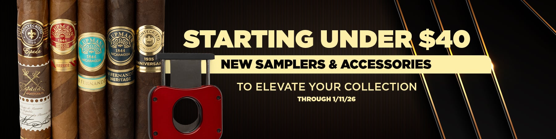 New Samplers + Accessories - starting under $40