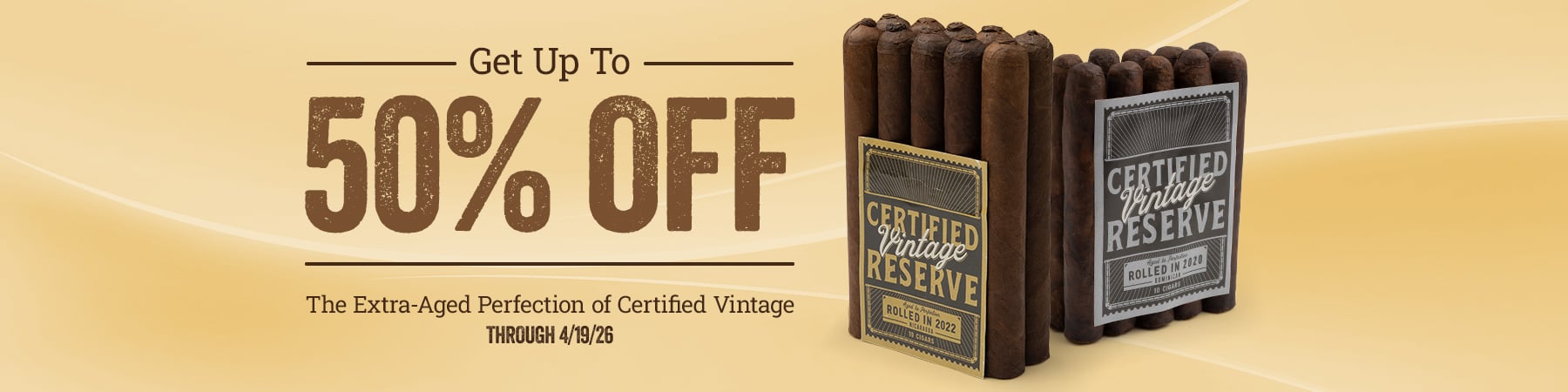 Certified Vintage - up to 50% off