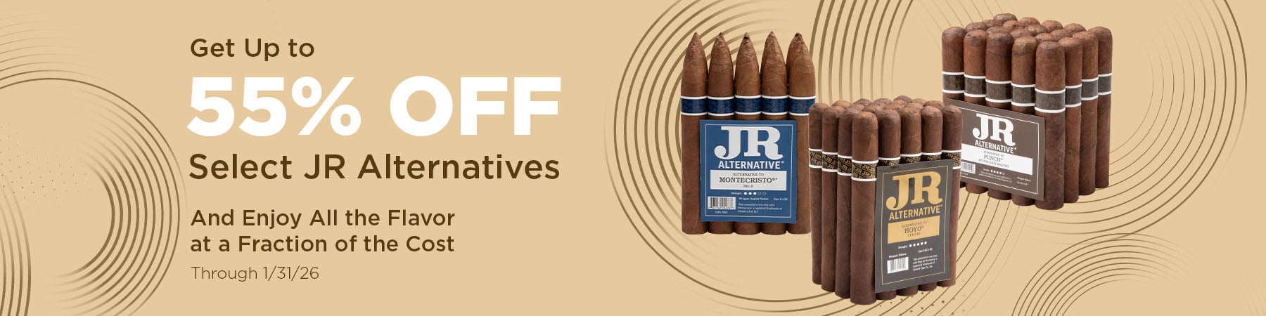 JR Alts - up to 55% off