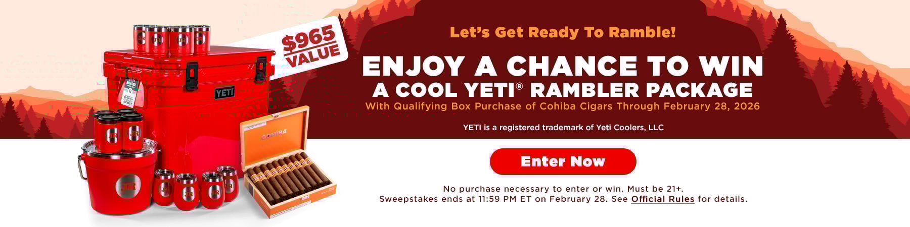 Yeti Sweepstakes