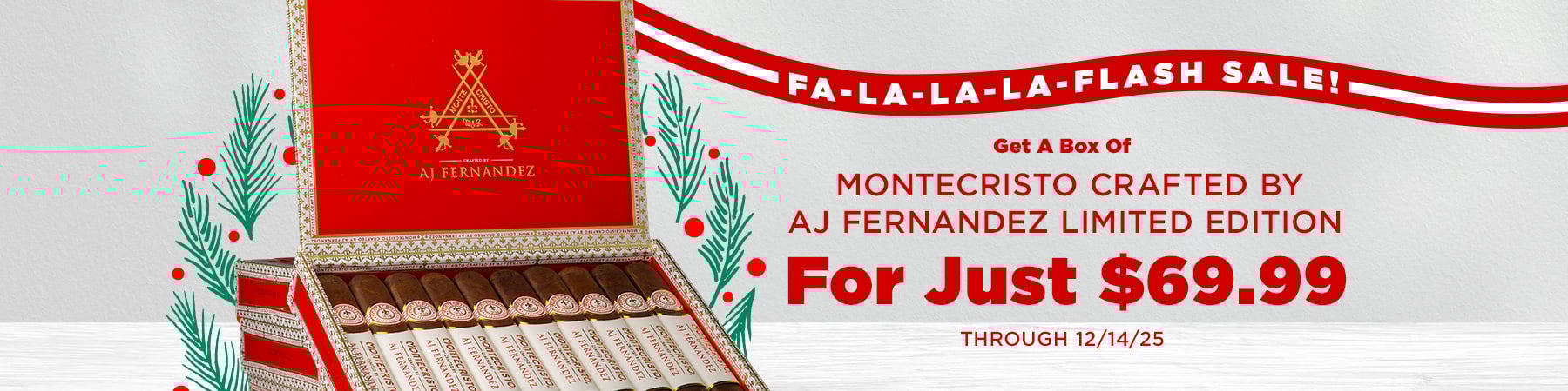 Montecristo Crafted by AJF LE - Only $69.99