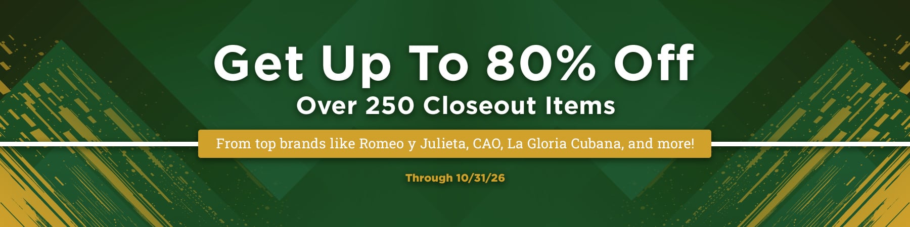 Closeout Deal