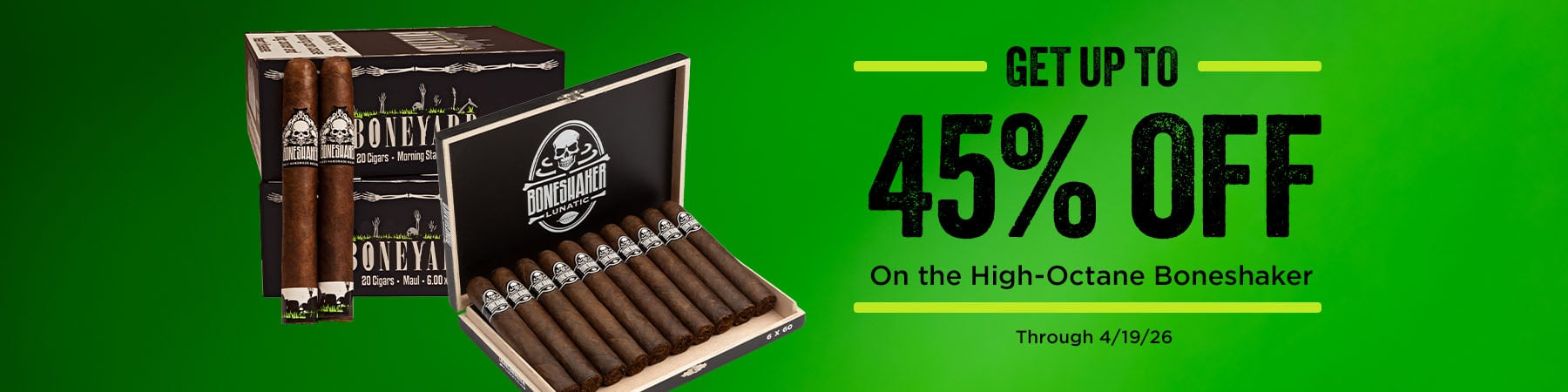 Boneshaker - Up to 45% off