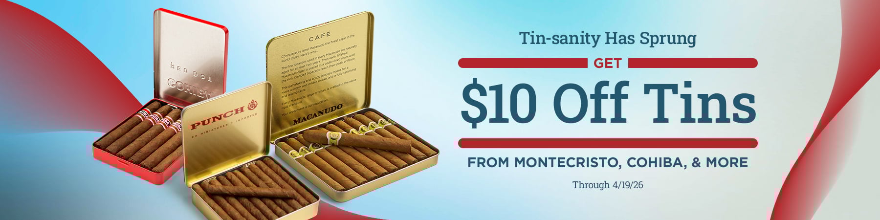 Tinsanity - $10 off per unit