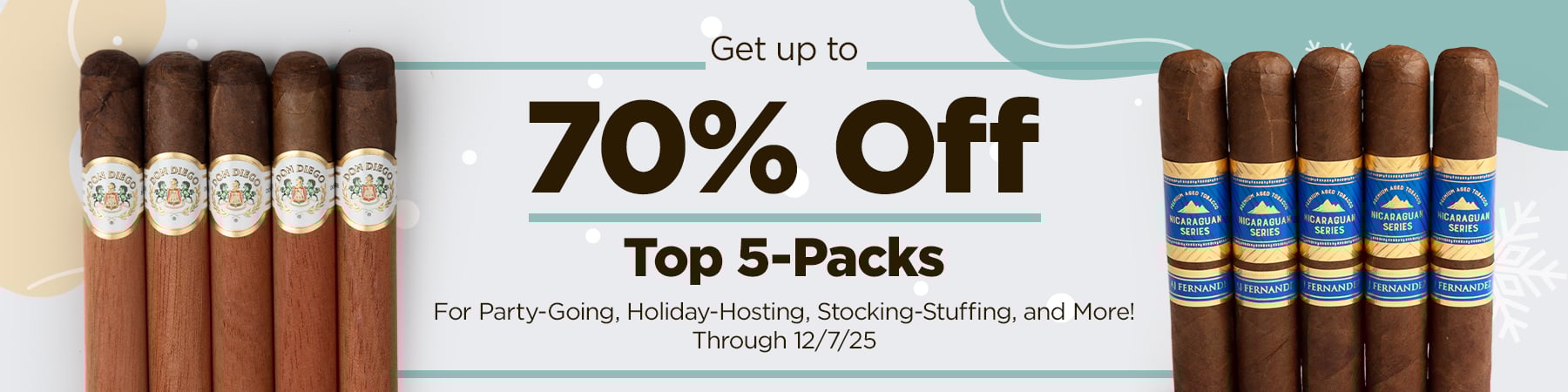 5-packs - up to 70% off