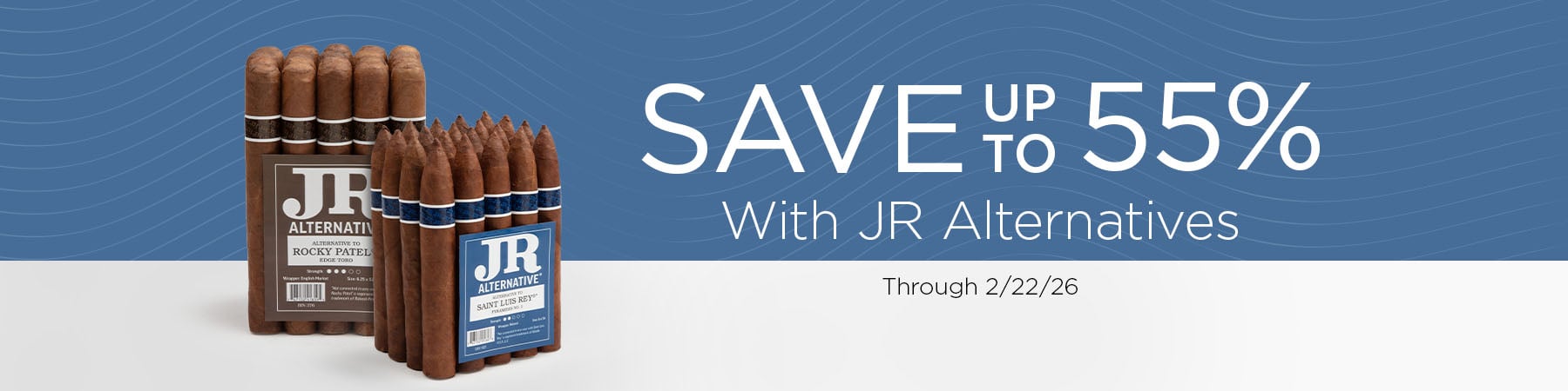 JR Alts - up to 55% off