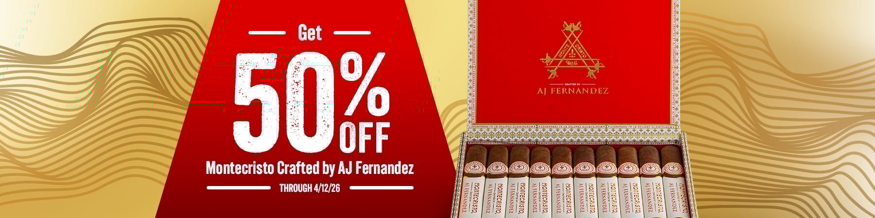 Montecristo Crafted by AJF - 50% off