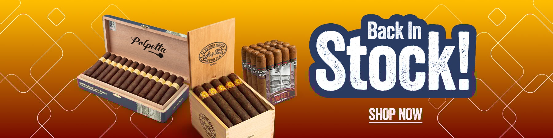 Back In Stock - Shop Now