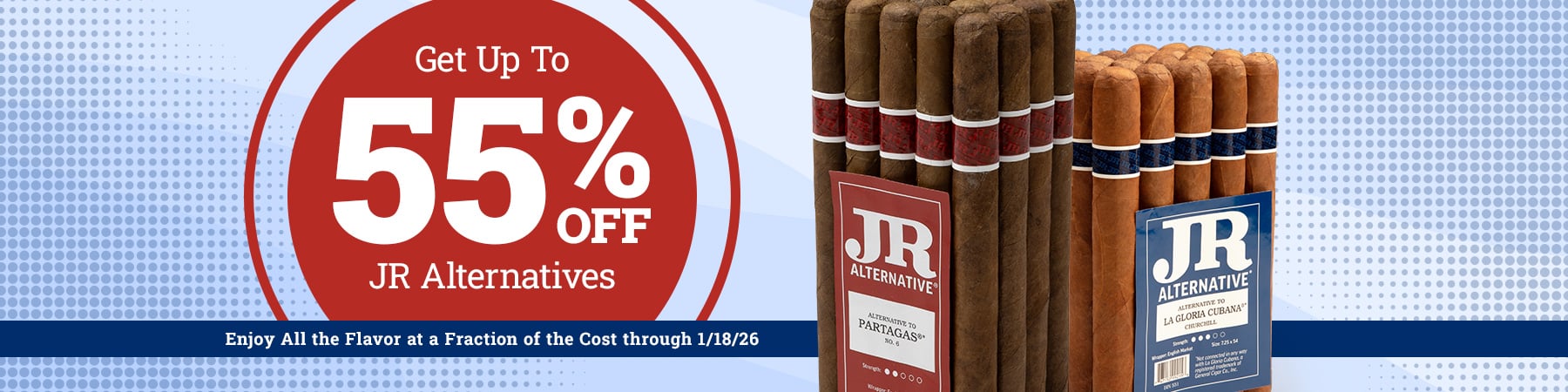 JR Alts - up to 55% off