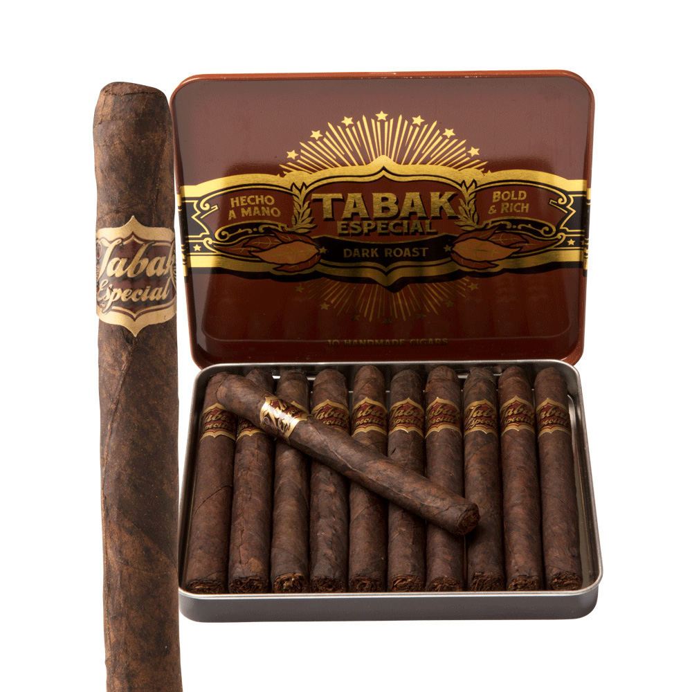 Tabak Especial Dark Roast Cafecita Connecticut Box of 20