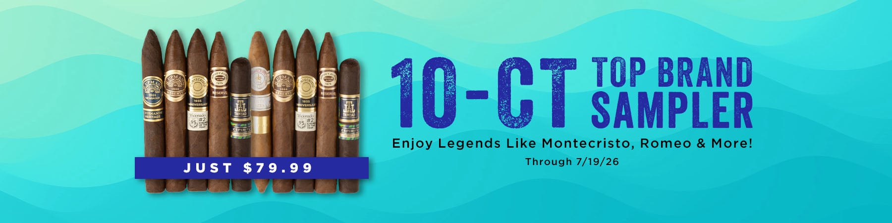 Get the 10ct Top AUSA Sampler Sampler for Only $79.99