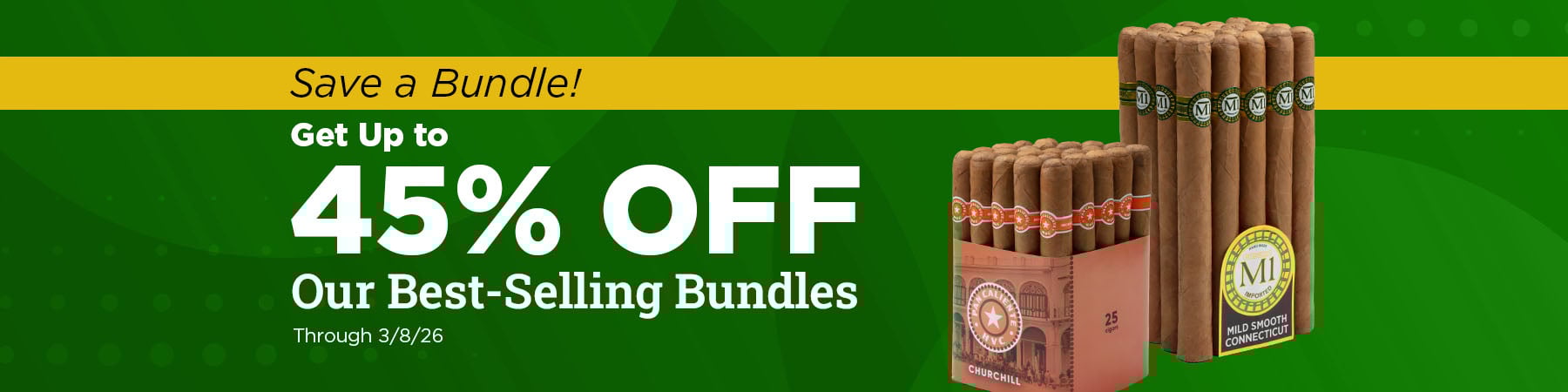 Get up to 45% off during our bundle deal