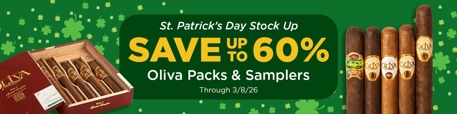 Get Oliva Packs and Samplers for up to 60% off