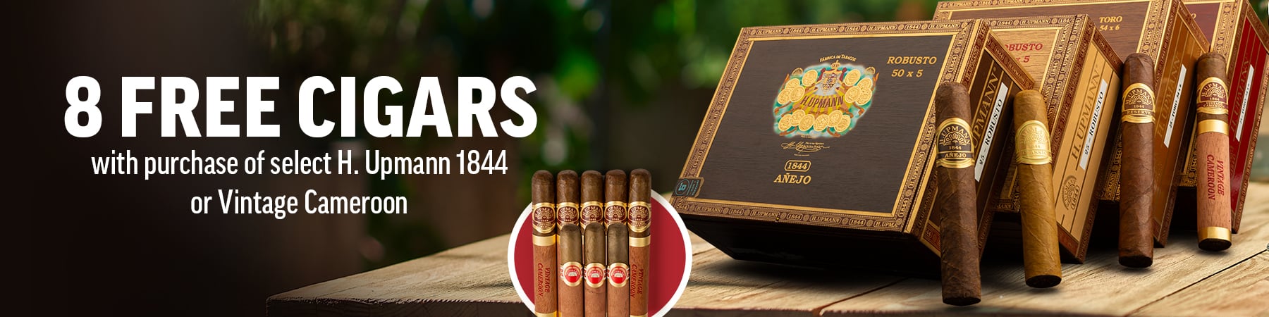 H.Upmann: 8 Free Cigars