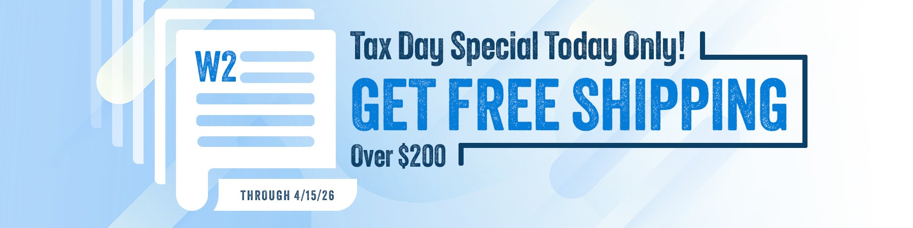 Get Free shipping on orders $200 or more