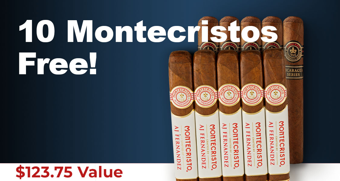 10 Montecristos Free