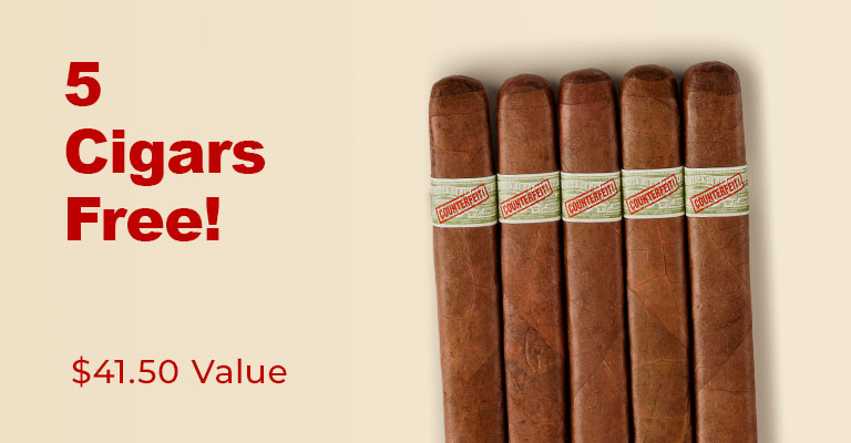 5 Cigars Free