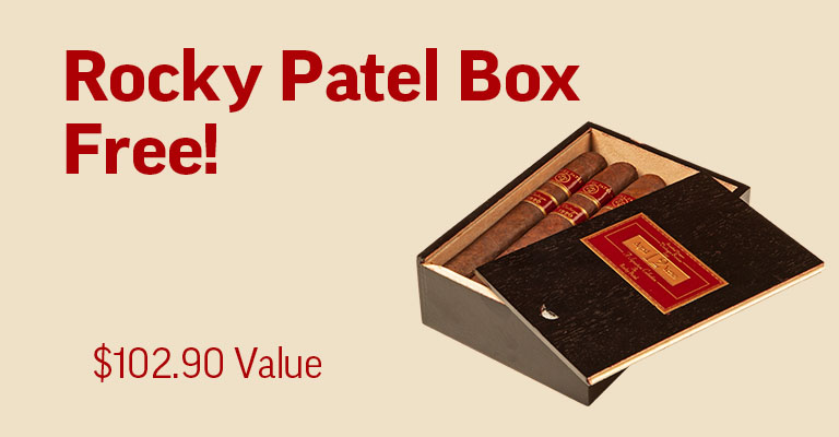 Free Rocky Patel Box