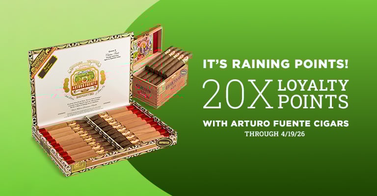 Get 20x loyalty points on select Fuente purchases