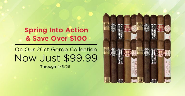 Get a 20ct Gordo Collection for only $99.99