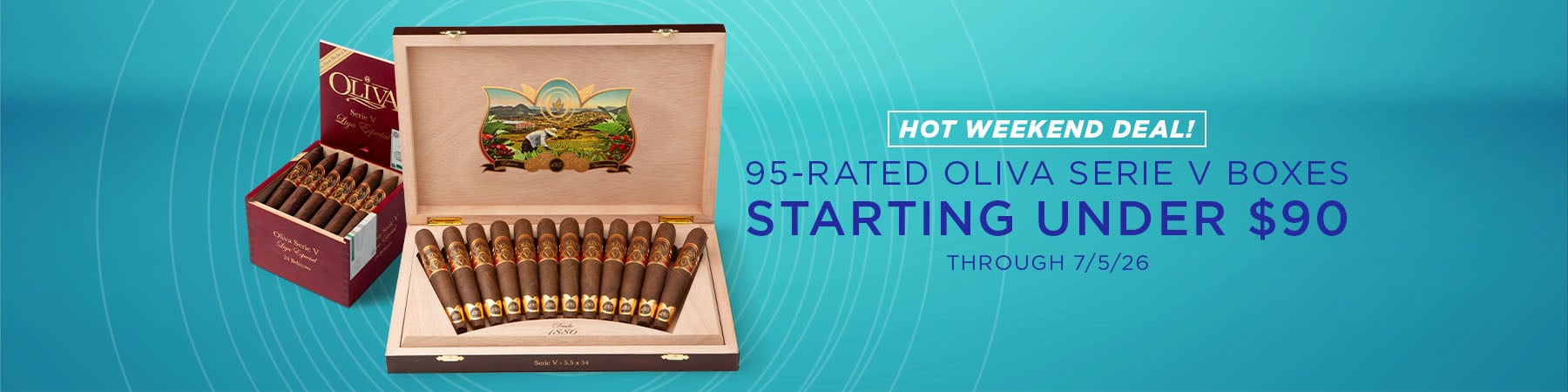 Get hot cigars Starting Under $90