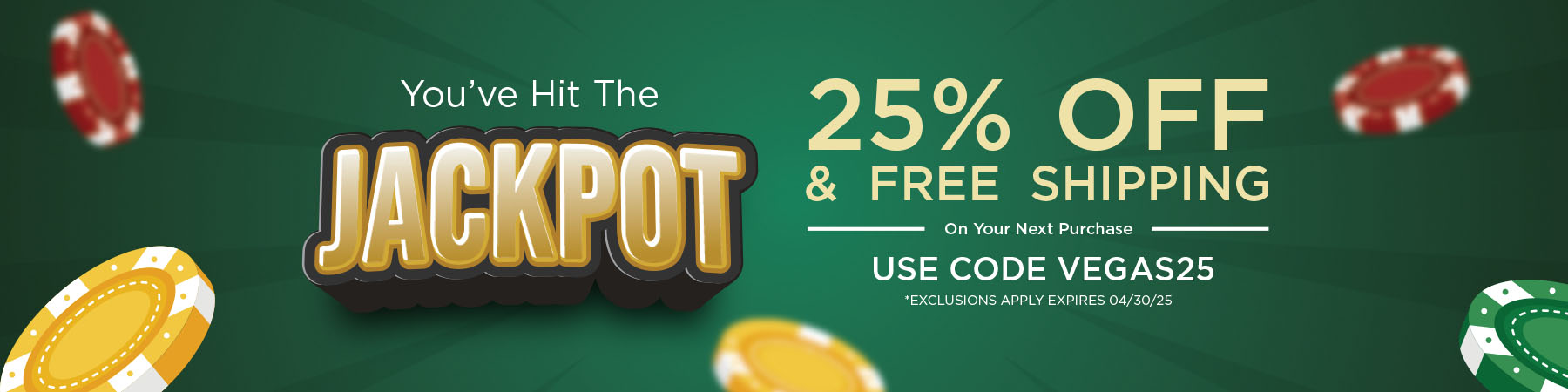 25% Off + free shipping for ShopTalk attendees
