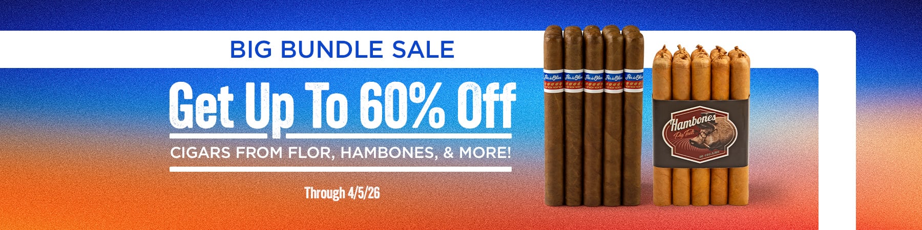 Get up to 60% Off during our Big bundle sale