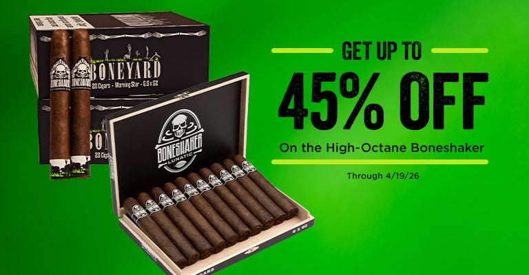 Get up to 45% off Boneshaker purchases