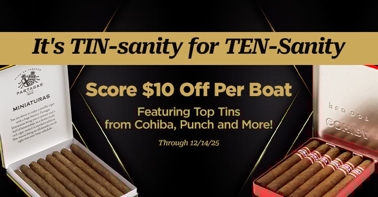 Get $10 off per boat during our tinsanity sale