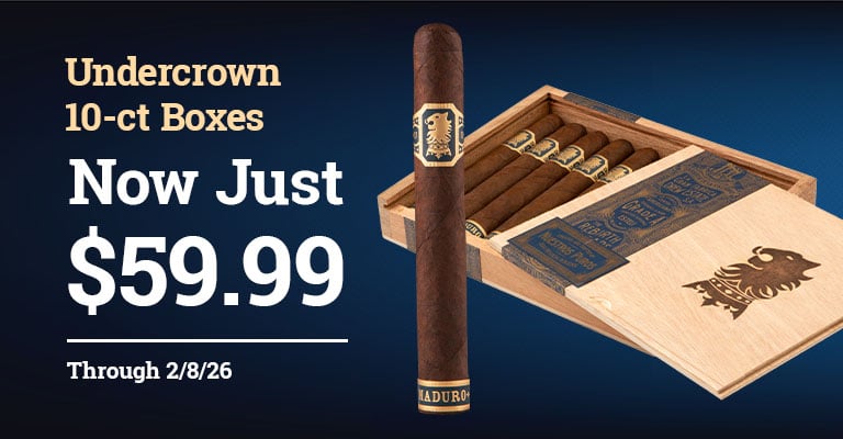 Get Undercrown 10ct boxes for only $59.99