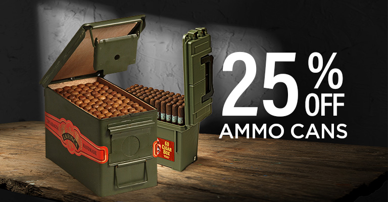 25% Off Ammo Cans