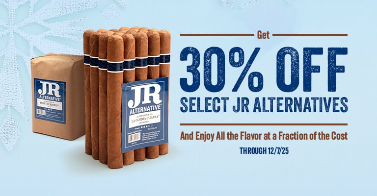 Get 30% Off select JR Alternatives
