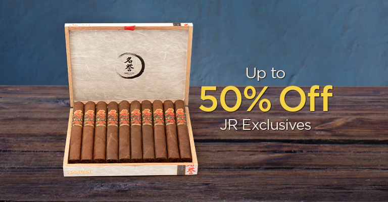 Up To 50% Off JR Exclusives
