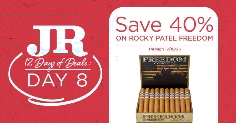 Get 40% off Rocky Patel Freedom purchases