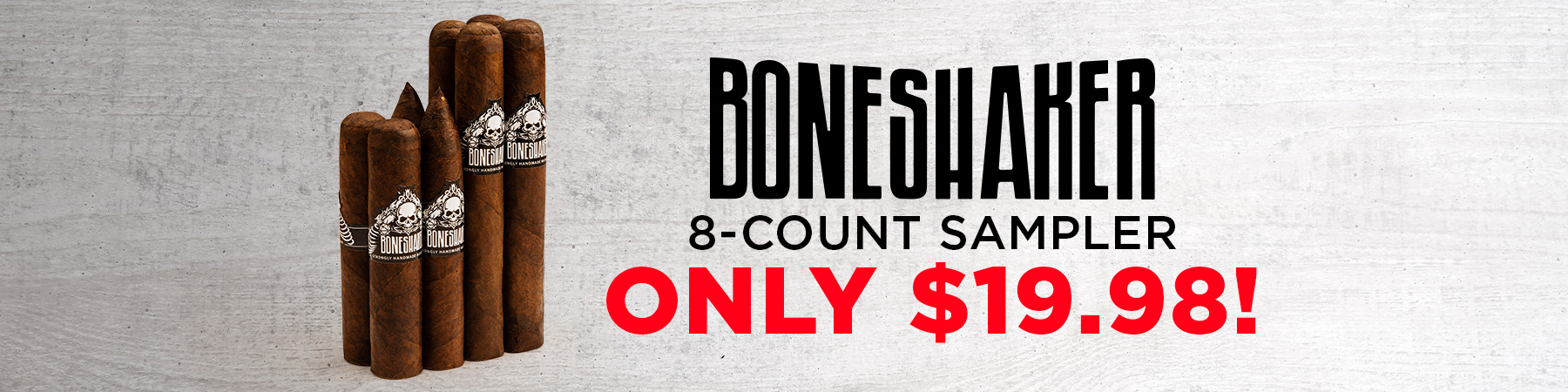 Boneshaker 8-Count Sampler Only $19.98