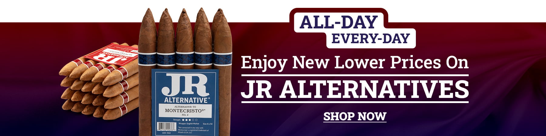 Get JR Alts New Every Day Low Price