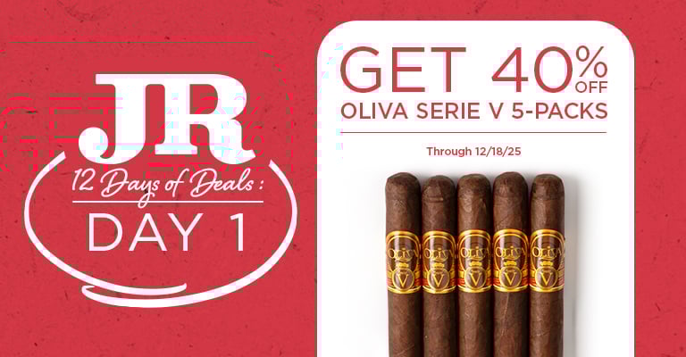 Get 40% Off Oliva Serie V 5-pack purchases