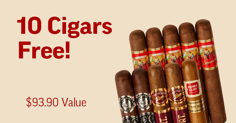 10 Free Cigars