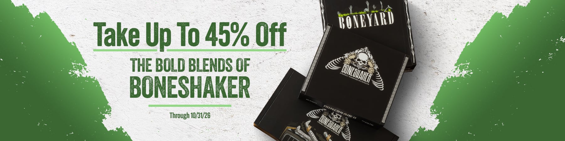 Get 45% off Boneshaker